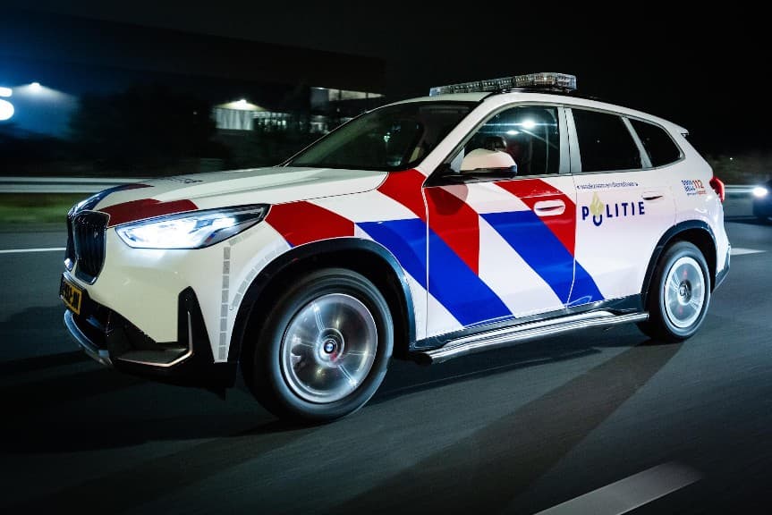 Politie voertuig of uniform